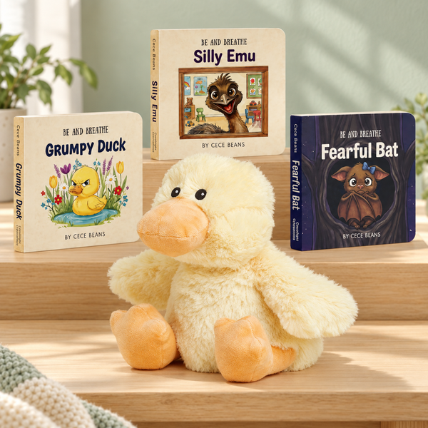 The Bedtime Bundle: 3 Board Books + a Warmie