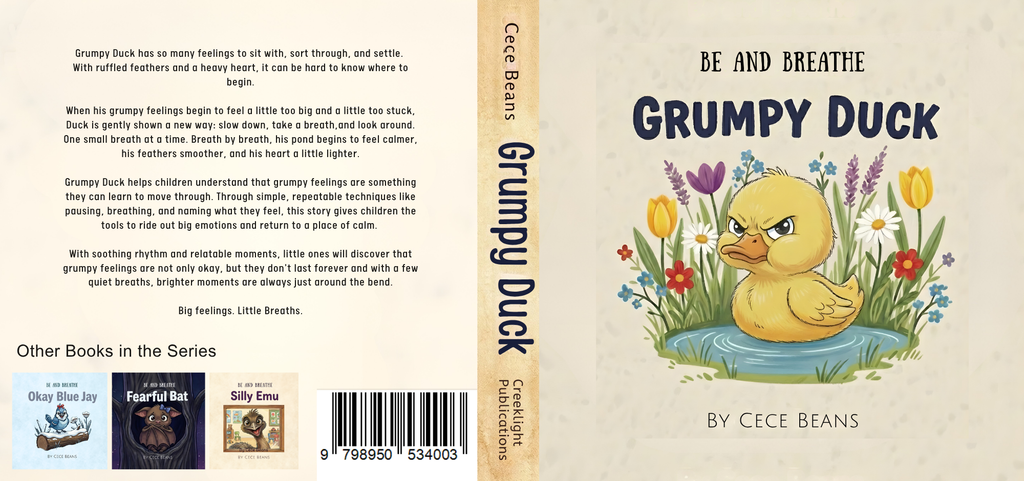 Grumpy Duck by Cece Beans, full cover