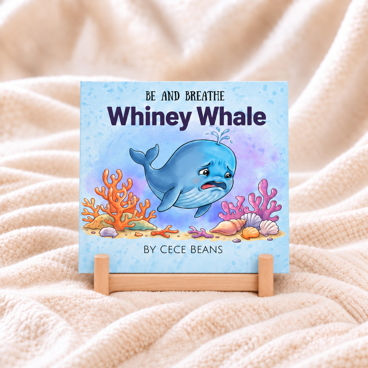 Whiney Whale paperback by Cece Beans