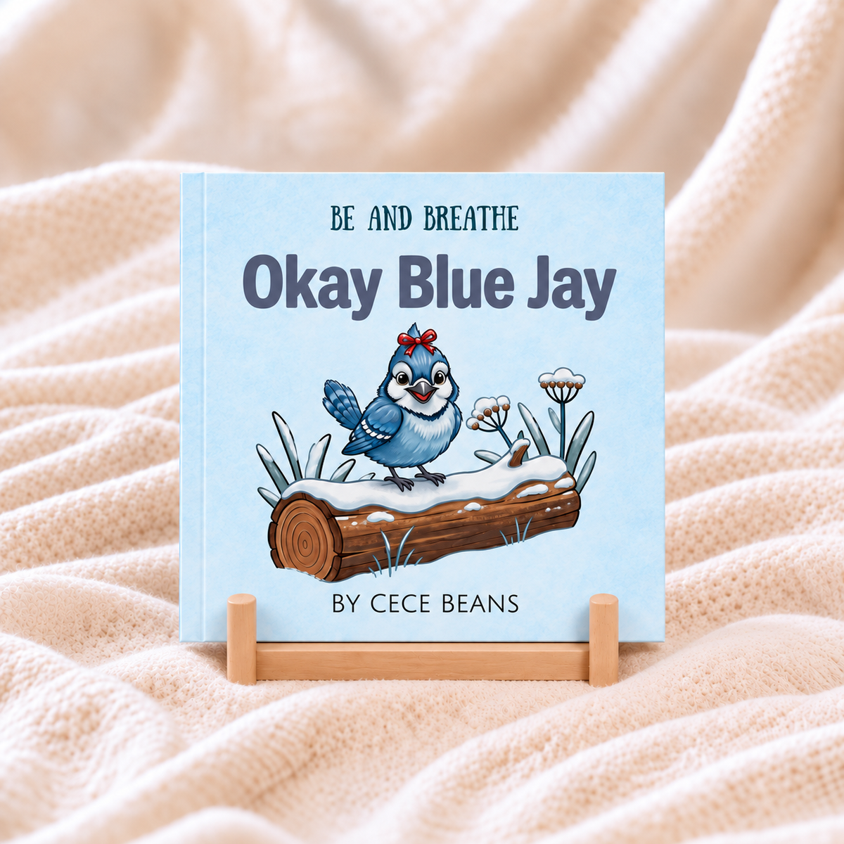 Okay Blue Jay paperback by Cece Beans