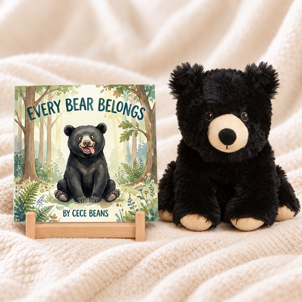 Every Bear Belongs Book and Warmie Bear Bundle