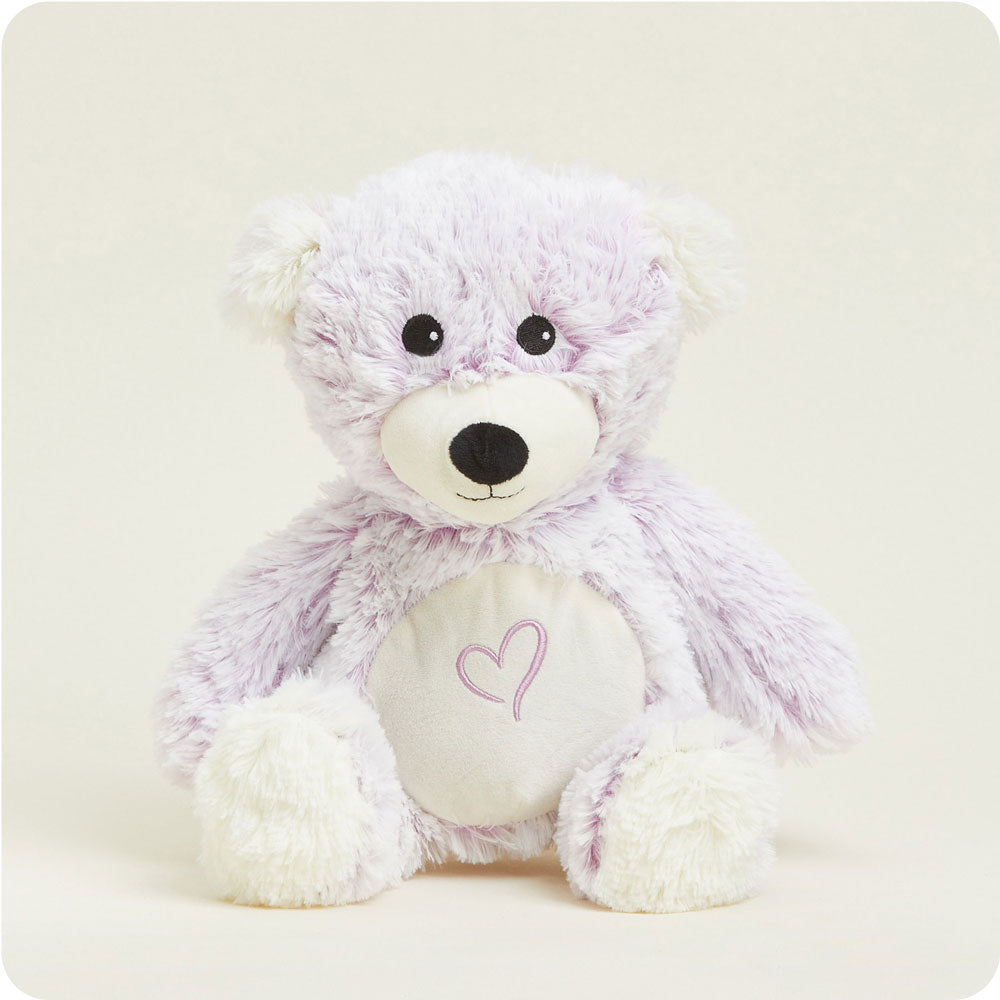 Purple Heart Bear Warmie