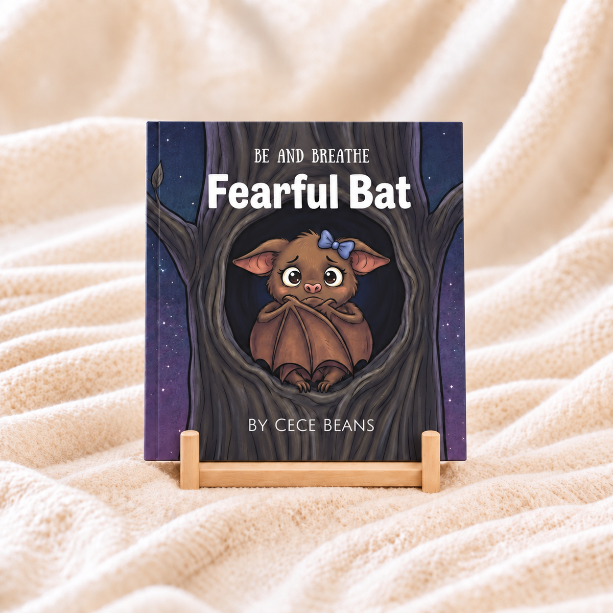 Fearful Bat paperback, 8.5 x 8.5 inches