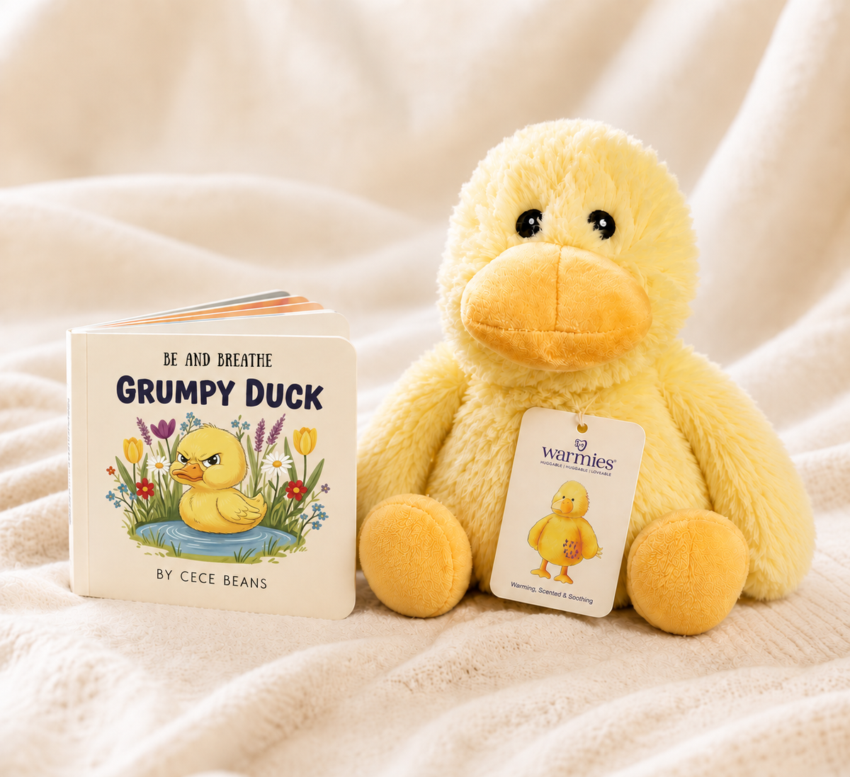 Grumpy Duck Book and Warmie Book Bundle