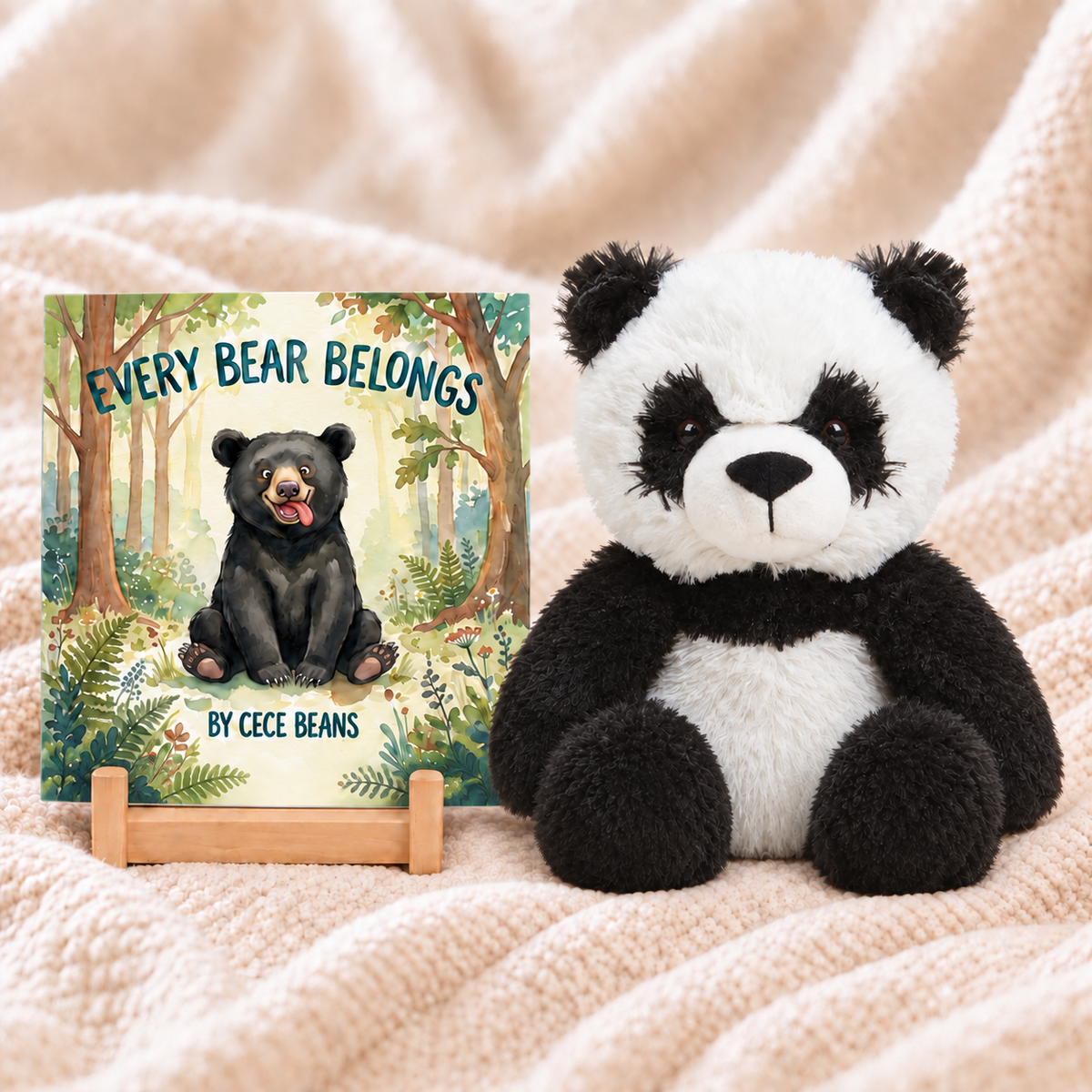 Every Bear Belongs Book and Warmie Bear Bundle