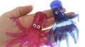 Stretchy sticky octopus toys in pink and blue